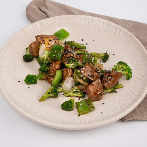 Mongolian beef de arrachera